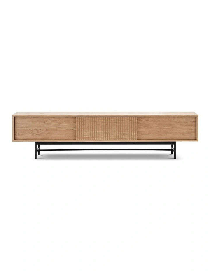 Arae Oak Tv Entertainment Unit 210cm in Multi image 2