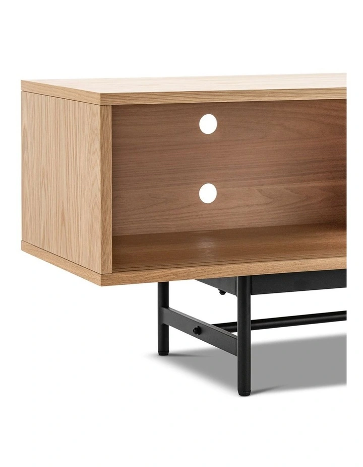 Arae Oak Tv Entertainment Unit 210cm in Multi image 5