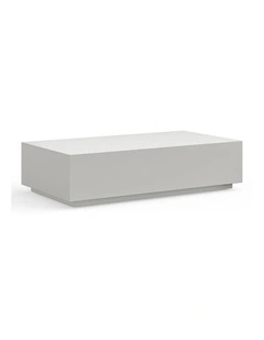 Plade Concrete Coffee Table In Grey
