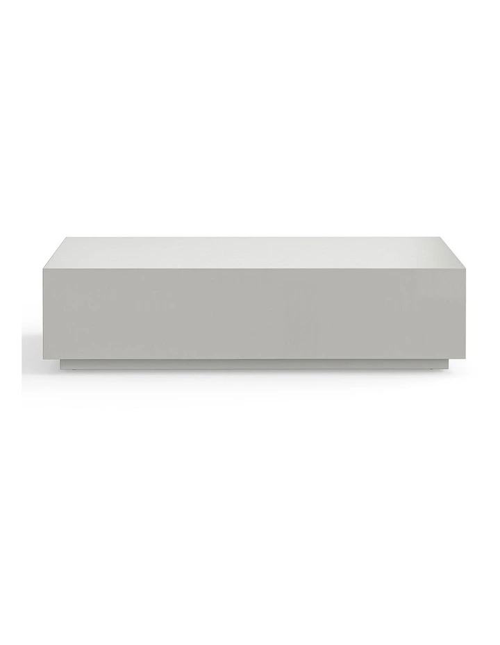 Plade Concrete Coffee Table In Grey image 4