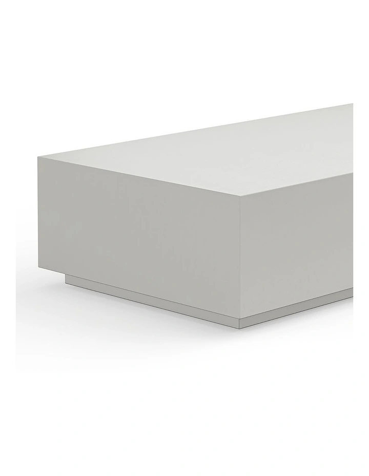 Plade Concrete Coffee Table In Grey image 5