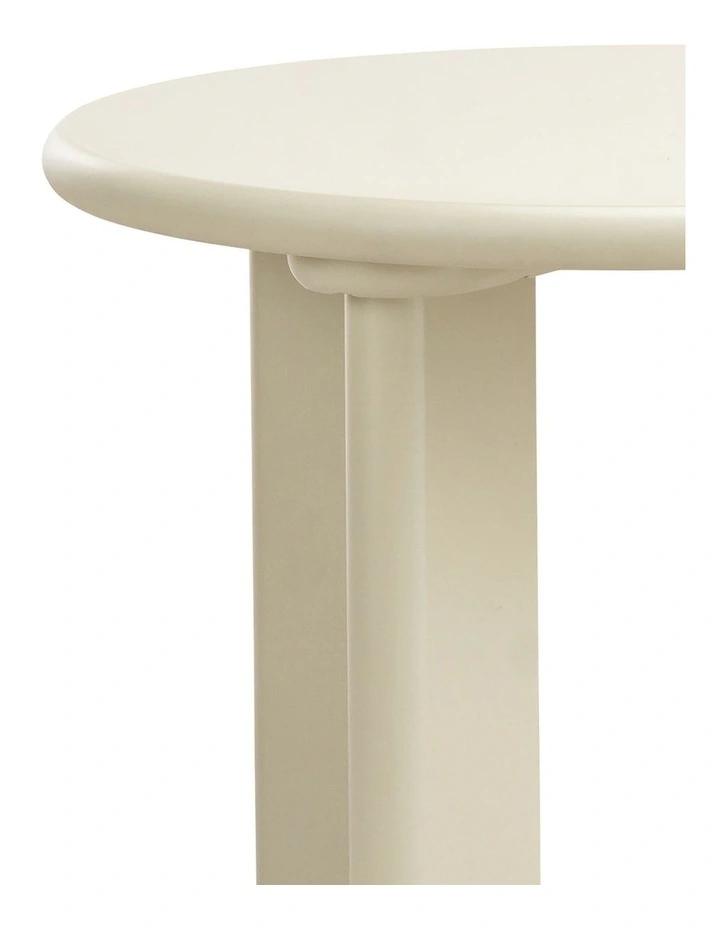 Omni Round Side Table 50cm In Ecru Putty image 5