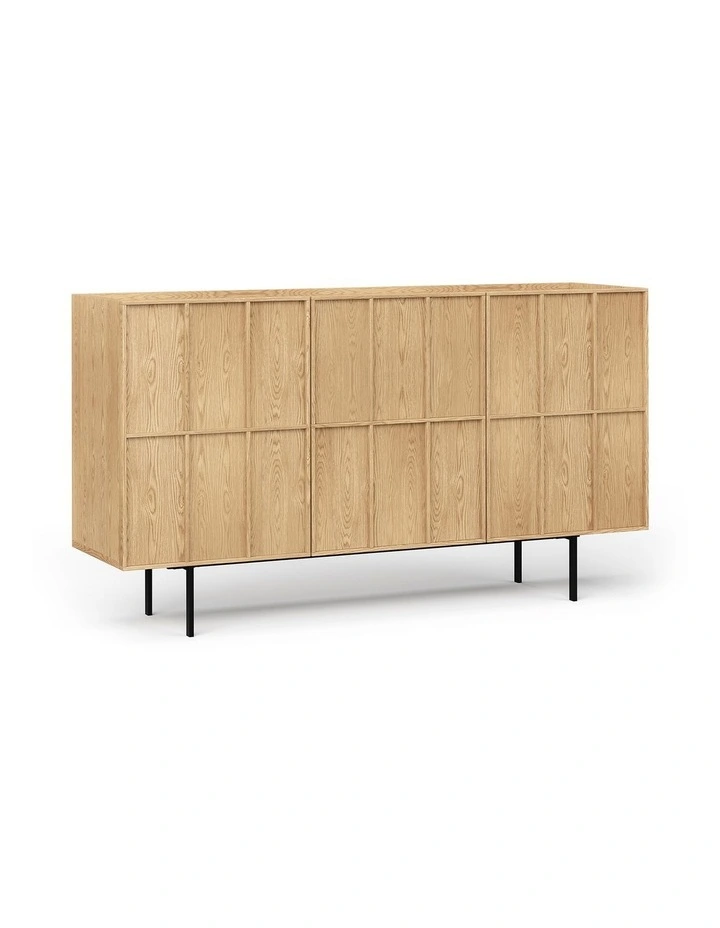 Linea Sideboard Cabinet 160cm In Natural Oak image 1