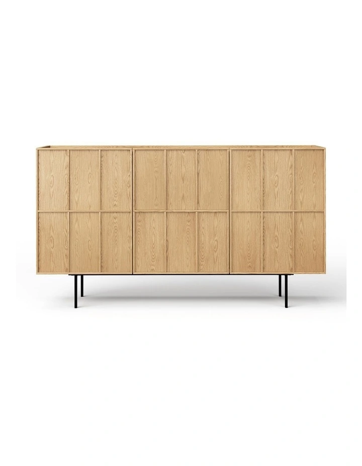 Linea Sideboard Cabinet 160cm In Natural Oak image 4
