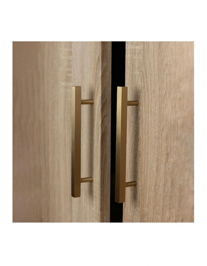 Stockholm Slim Storage Cupboard in Natural Oak image 2
