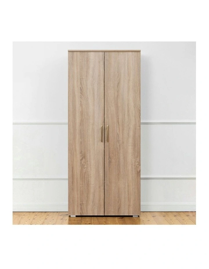 Stockholm Slim Storage Cupboard in Natural Oak image 3