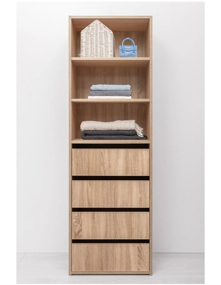 Geneva Built Wardrobe in Natural Oak image 2