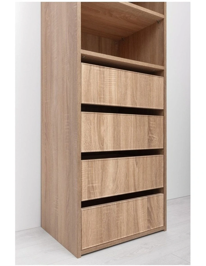 Geneva Built Wardrobe in Natural Oak image 5