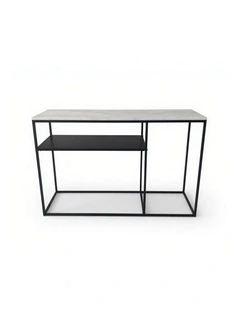 Aura Entry Console Table Metal Frame 120x40x80cm in Multi