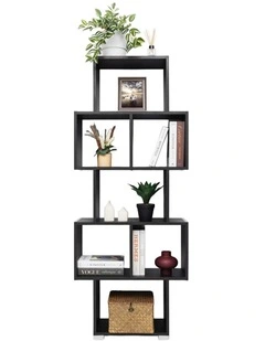 Lisbon Decorative Display Shelf Nordic Ash 160.8x65.2x25cm