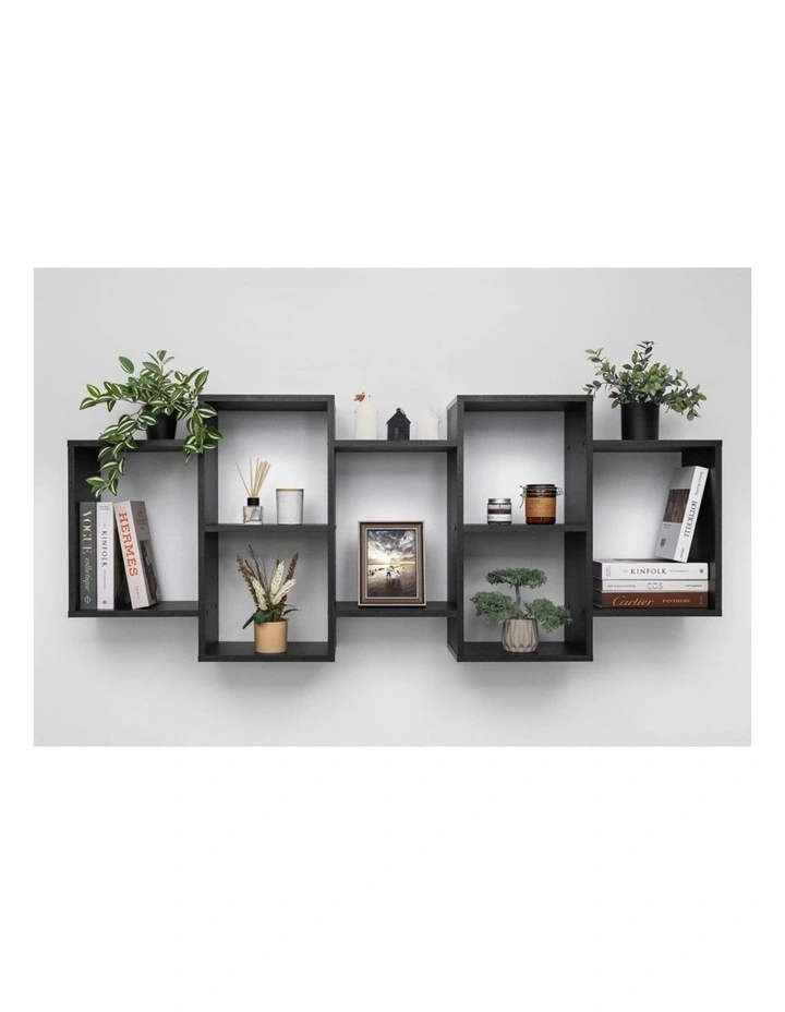 Lisbon Decorative Display Shelf Nordic Ash 160.8x65.2x25cm image 2