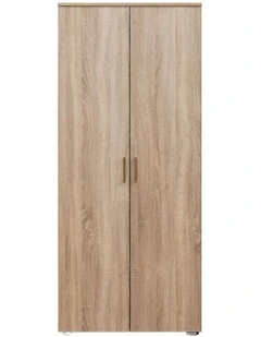 Stockholm Slim Storage Cupboard in Natural Oak