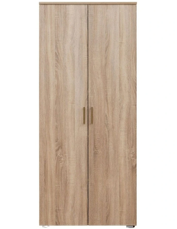 Stockholm Slim Storage Cupboard in Natural Oak image 1