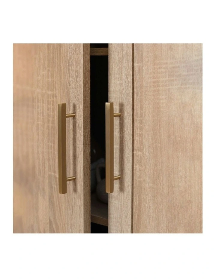 Stockholm Storage Cupboard in Natural Oak image 2