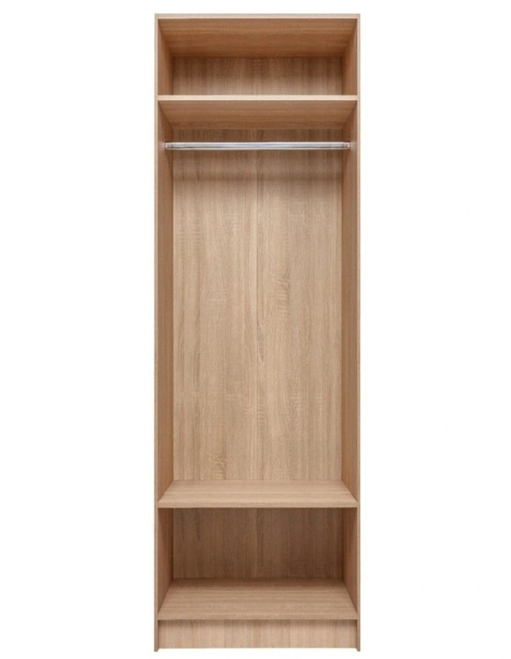 Malmo 2 Shelf Hanging Module Walk In Wardrobe in Natural Oak image 1