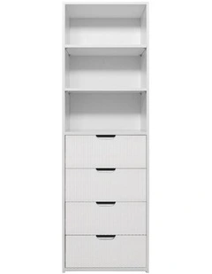 Geneva Built In Wardrobe in White