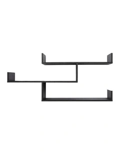 Zurich Multi Level Decorative Display Shelf Kit Nordic Ash
