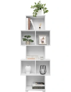 Lisbon Decorative Display Shelf White 160.8x65.2x25cm