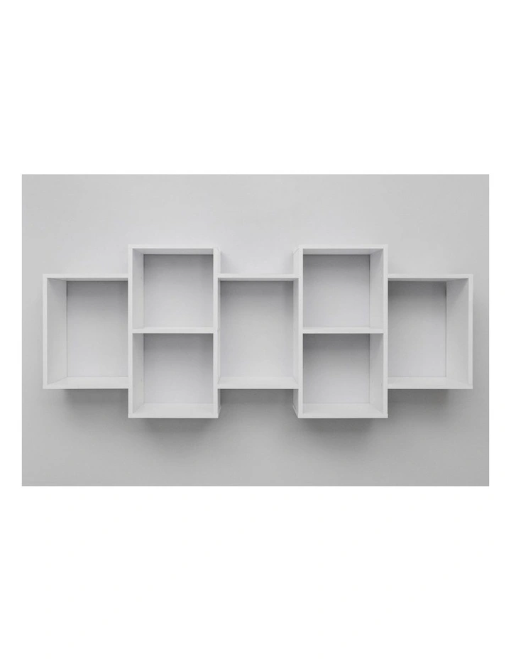 Lisbon Decorative Display Shelf White 160.8x65.2x25cm image 5