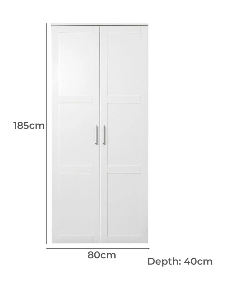 Stockholm Multi-Purpose Hamptons Cupboard in White image 6