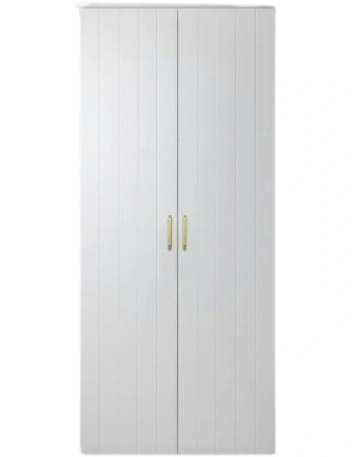 Stockholm Multi-Purpose Panel Cupboard in White image 1