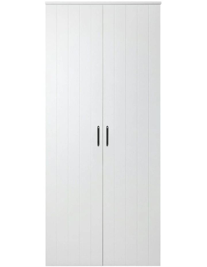 Stockholm Multi-Purpose Panel Cupboard in White image 1