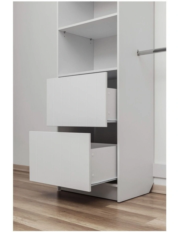 Basel Walk In Wardrobe in White image 4