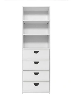 Geneva Built In Wardrobe in White