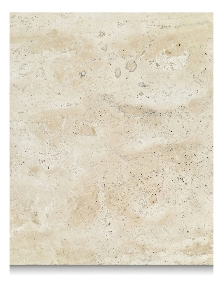 Nova Decorative Furniture Bedside Table Walnut/Travertine 60x50x50cm image 6