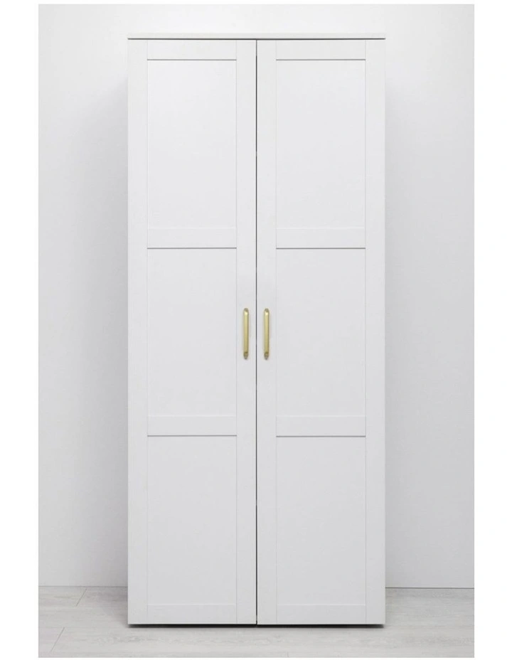 Stockholm Multi-Purpose Hamptons Cupboard in White image 2