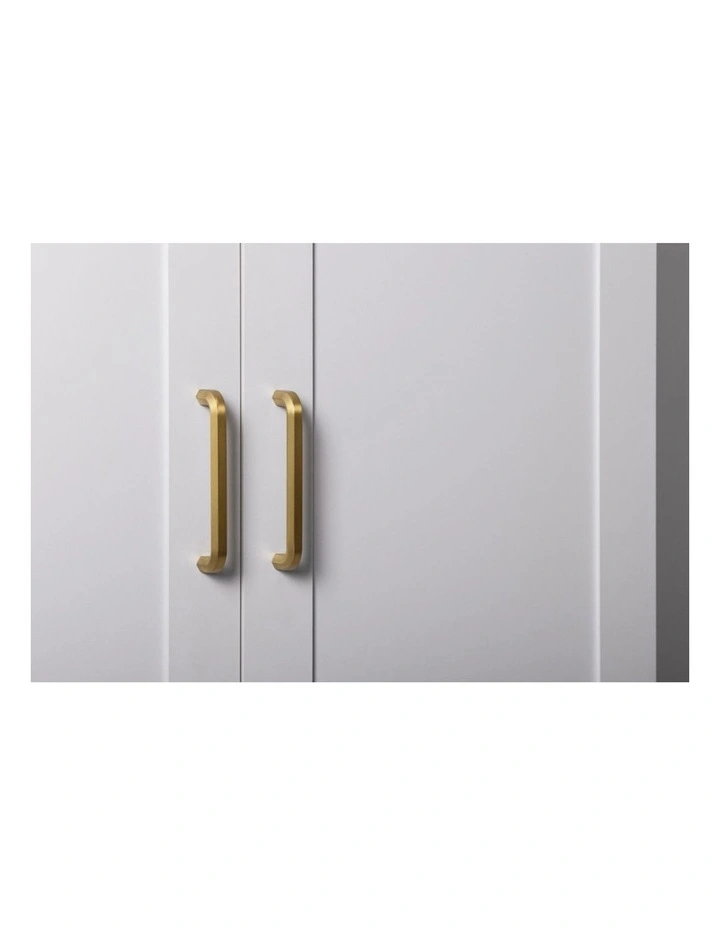 Stockholm Multi-Purpose Hamptons Cupboard in White image 3