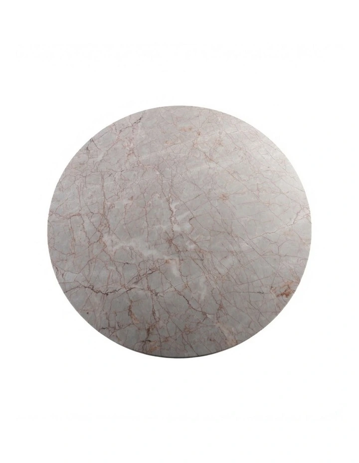 Lyra Decorative Furniture Coffee Table Rose Marble 85x85x40cm image 5