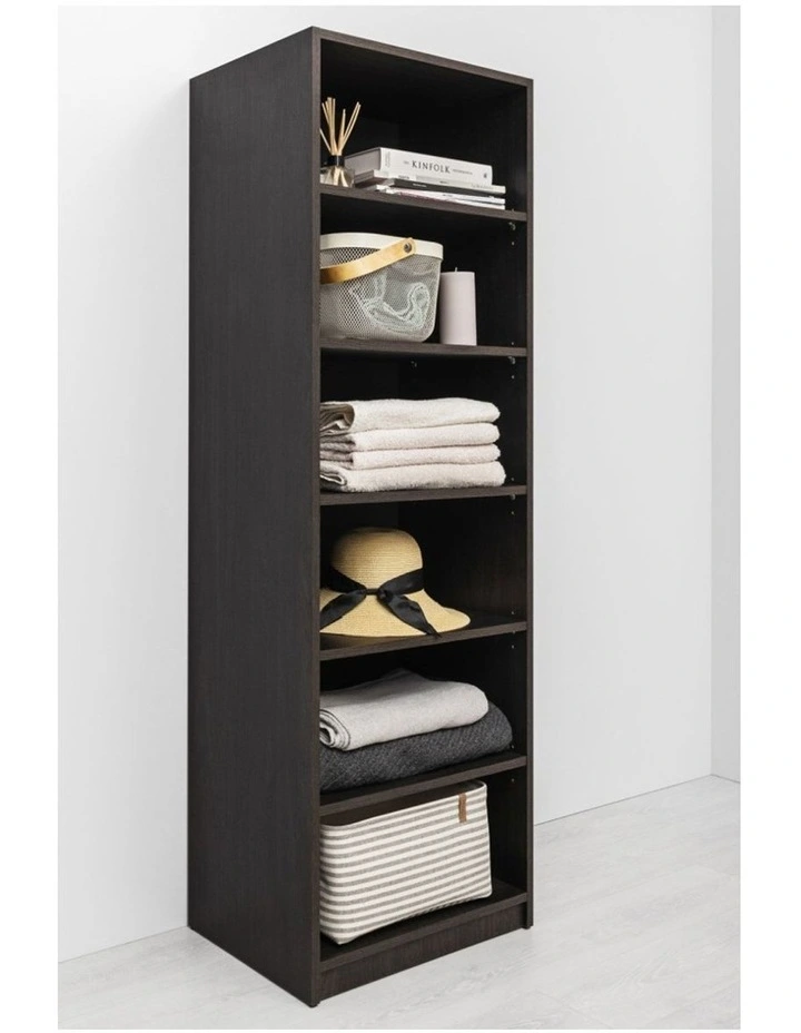 Geneva Built In Wardrobe 6 Shelf Module Nordic Ash image 3