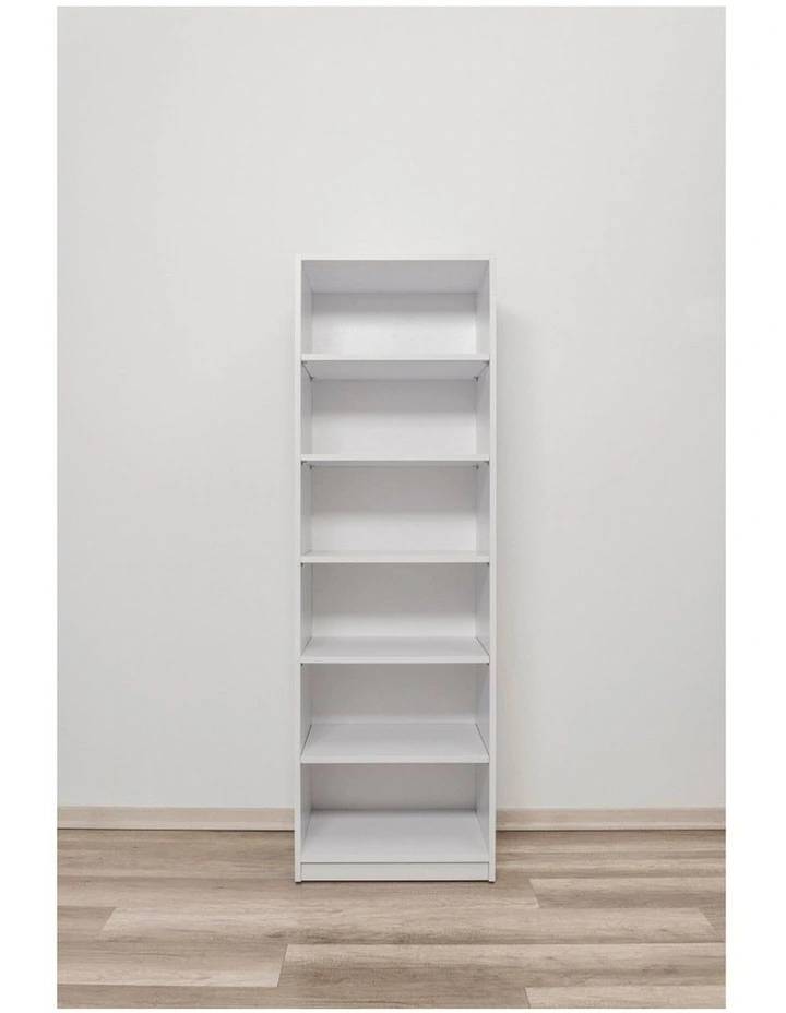 Geneva Built In Wardrobe 6 Shelf Module White image 2