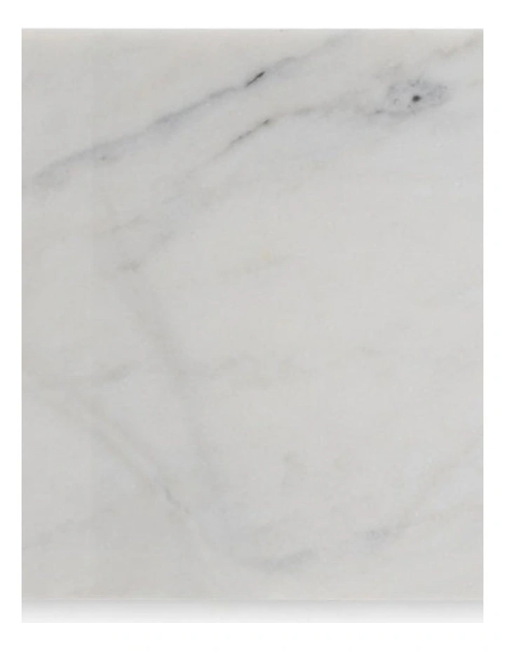 Nova Decorative Furniture Bedside Table Natural Oak/White Marble 60x50x50cm image 5