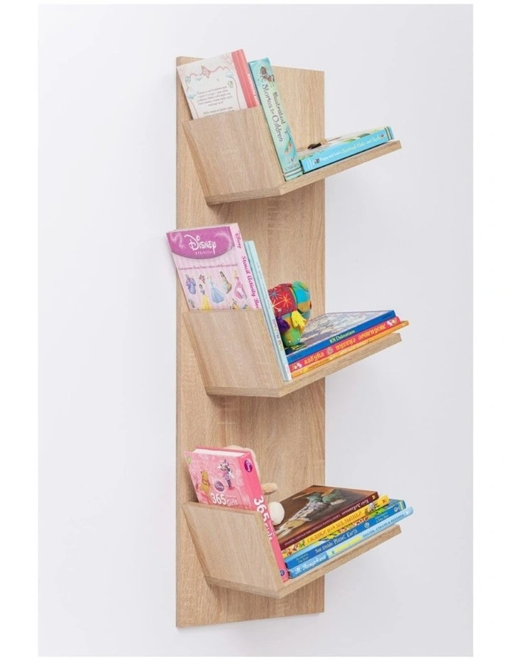 London Decorative Display Shelf Oak 160.8x65.2x25cm image 4