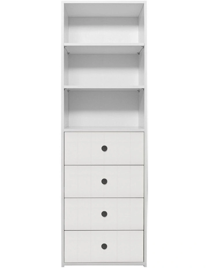 Geneva Built In Wardrobe in White image 1