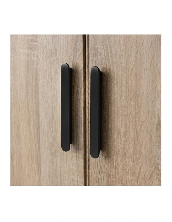 Stockholm Slim Storage Cupboard in Natural Oak image 2