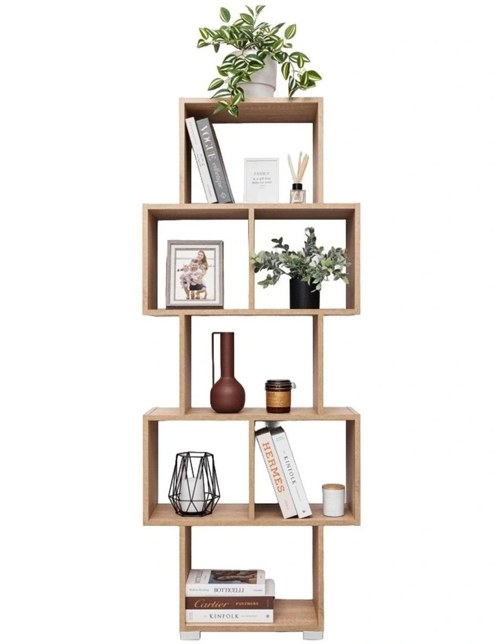 Lisbon Decorative Display Shelf Oak 160.8x65.2x25cm image 1