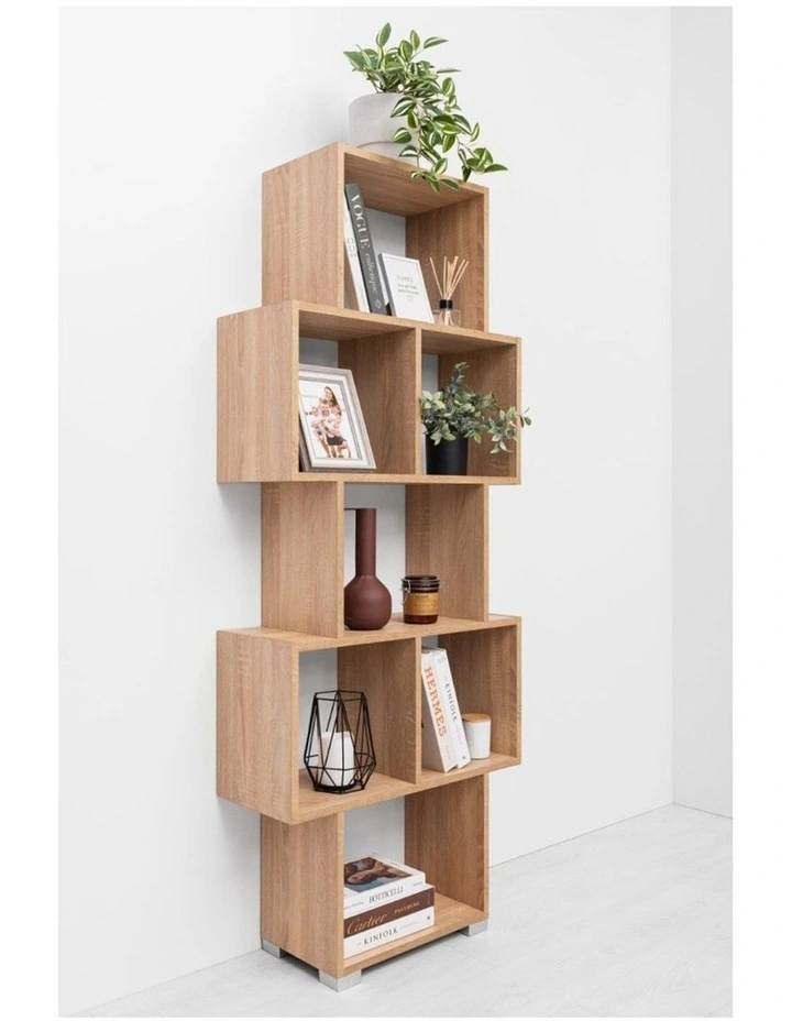 Lisbon Decorative Display Shelf Oak 160.8x65.2x25cm image 3