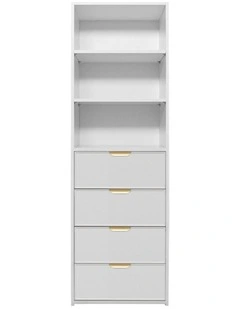 Geneva Built in Wardrobe in White