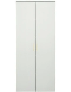 Stockholm Slim Storage Cupboard in White
