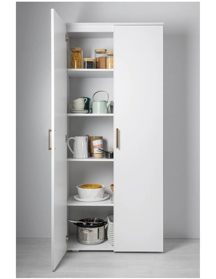 Stockholm Multipurpose Slim Shaker Cupboard in White image 4