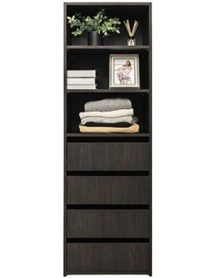 Geneva Built In Wardrobe in Nordic Ash
