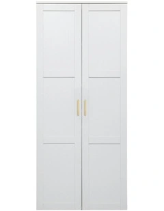 Stockholm Hamptons Storage Cupboard in White