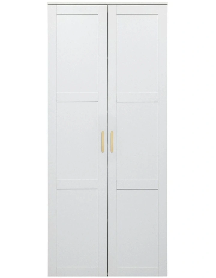 Stockholm Hamptons Storage Cupboard in White image 1