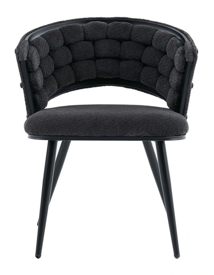 Velvet Dining Chairs Set Of 2 in Blue image 4