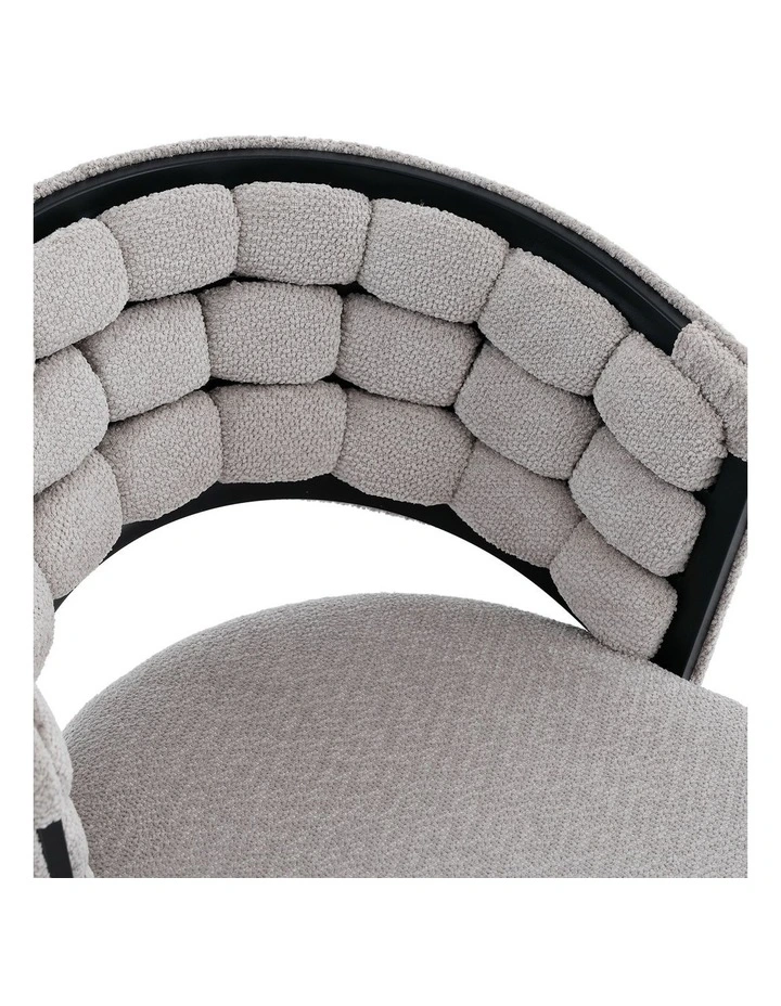 Velvet Dining Chairs Set Of 2 in Grey image 7