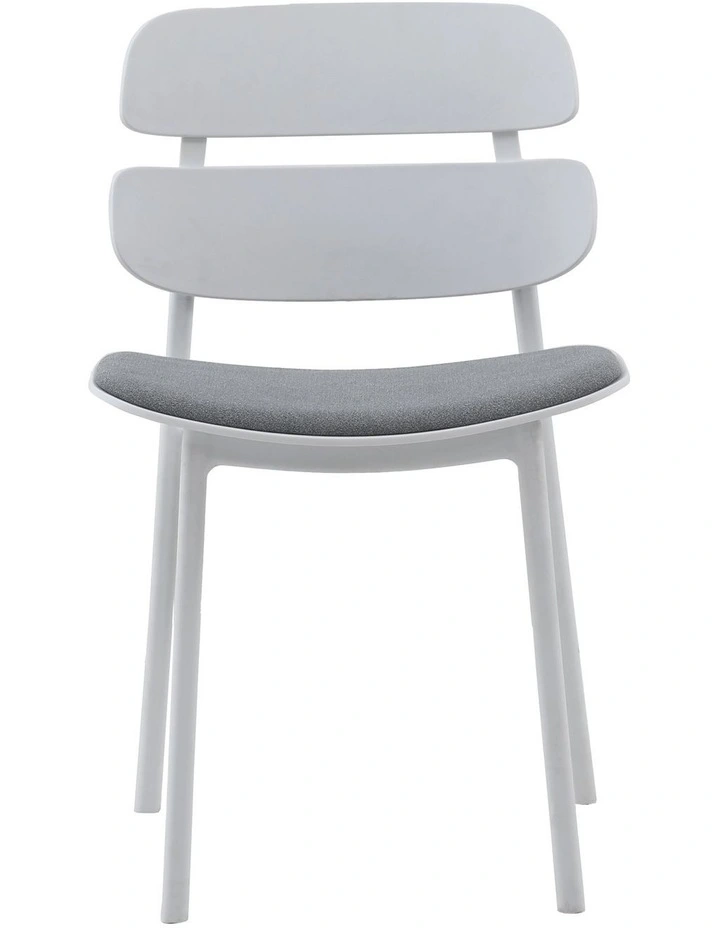 Daphne Dining Chairs PP Upholstered Seat White (set of 2) image 3