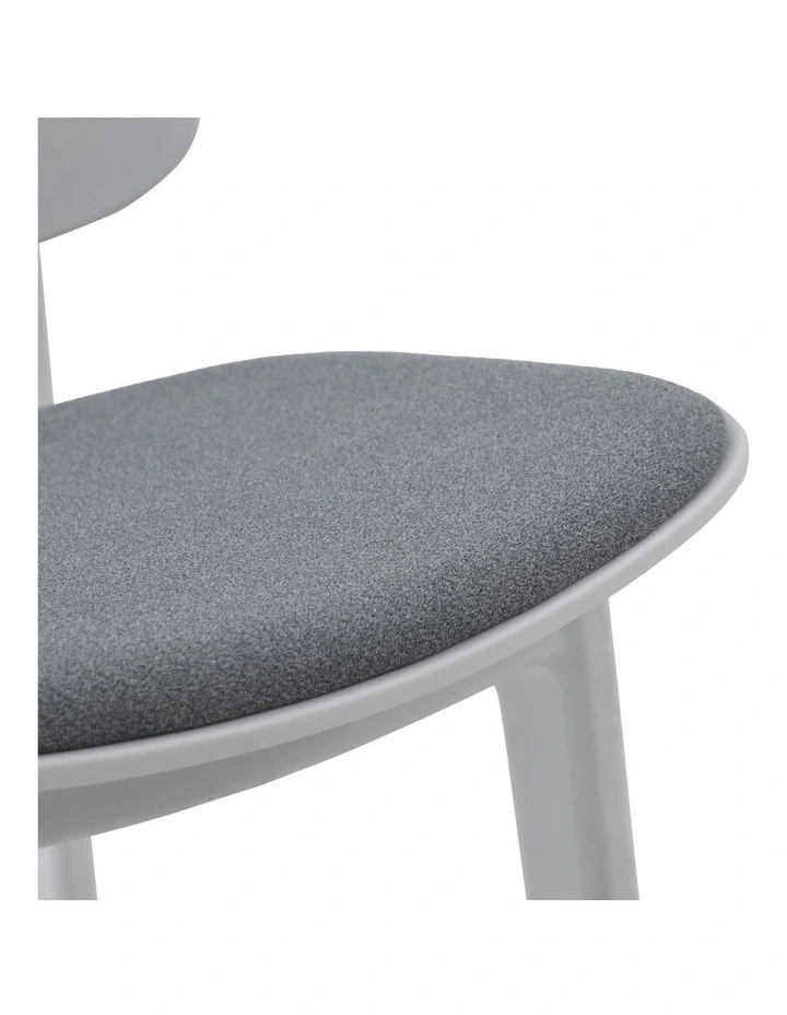 Daphne Dining Chairs PP Upholstered Seat White (set of 2) image 6